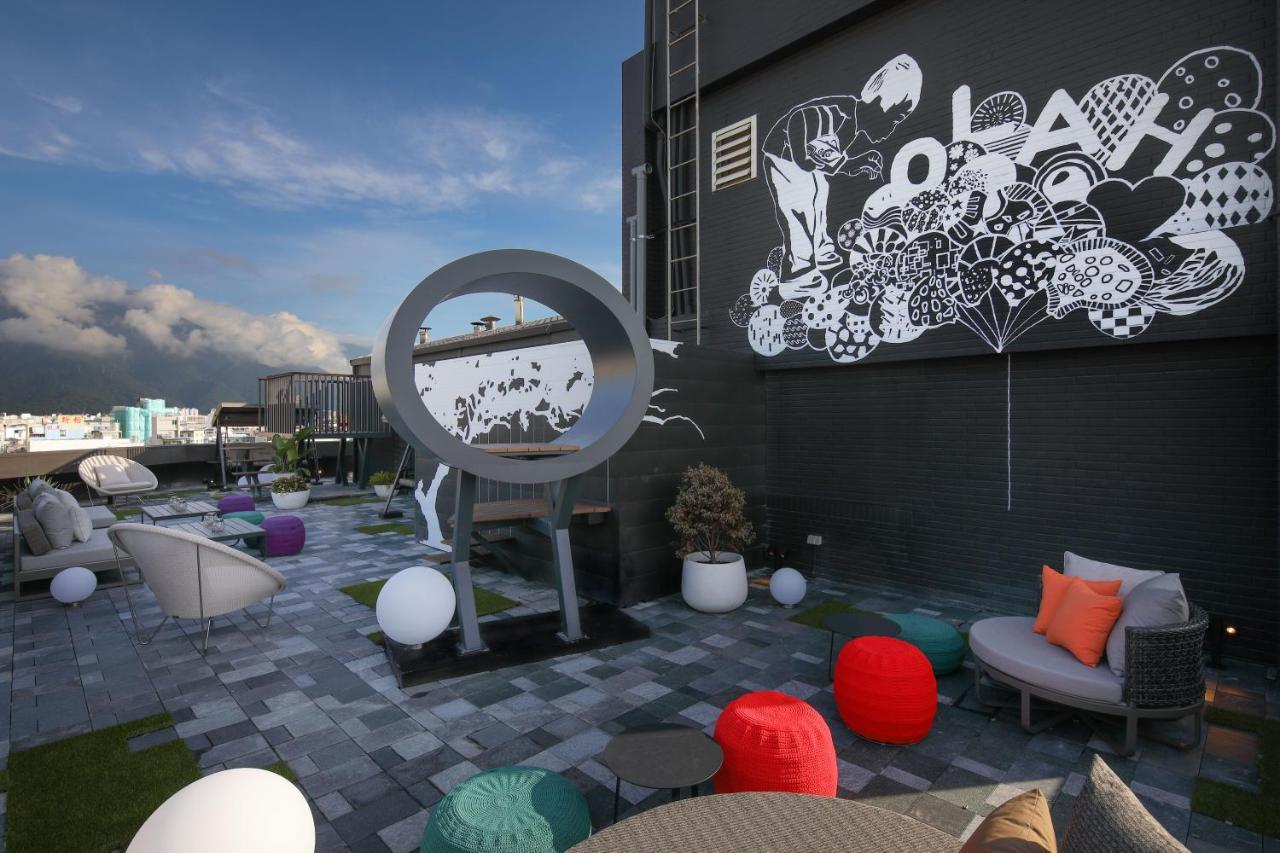 Olah Poshtel - Hualien Zhongfu Hotel Exterior foto