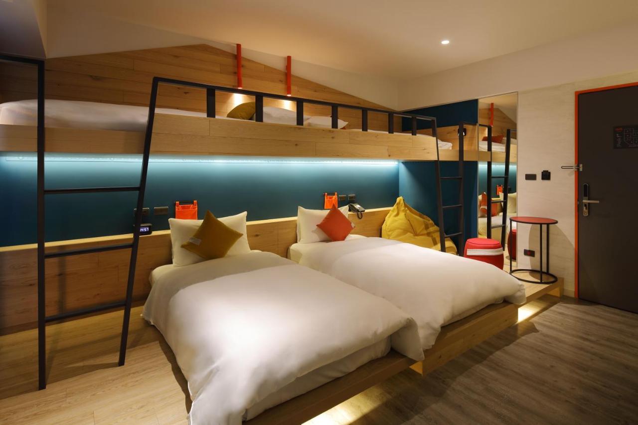 Olah Poshtel - Hualien Zhongfu Hotel Exterior foto